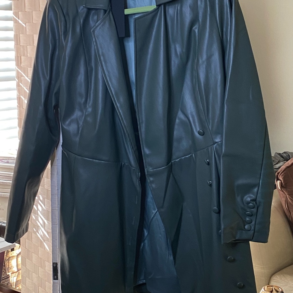 Brand New Faux Leather Dress